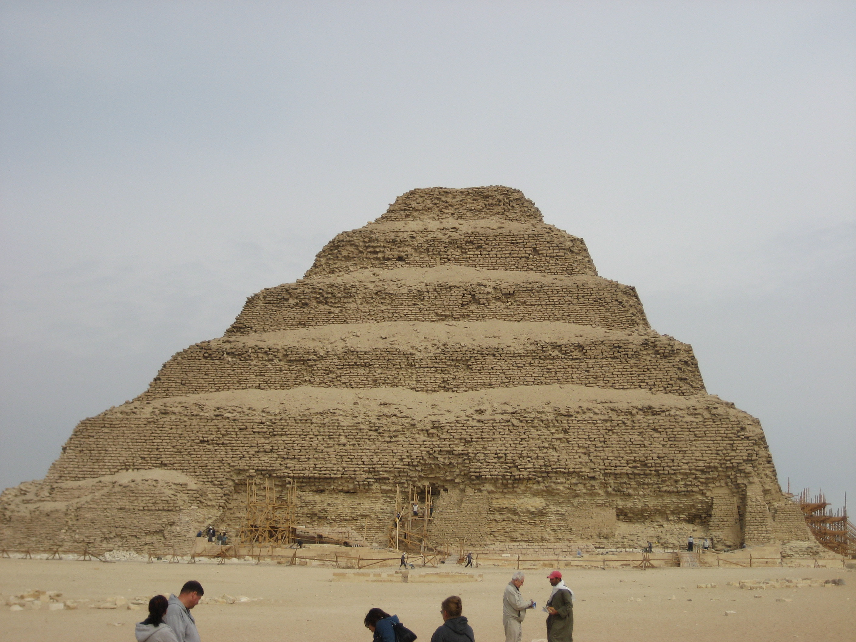 Man Made Step Pyramid HD Wallpaper | Background Image
