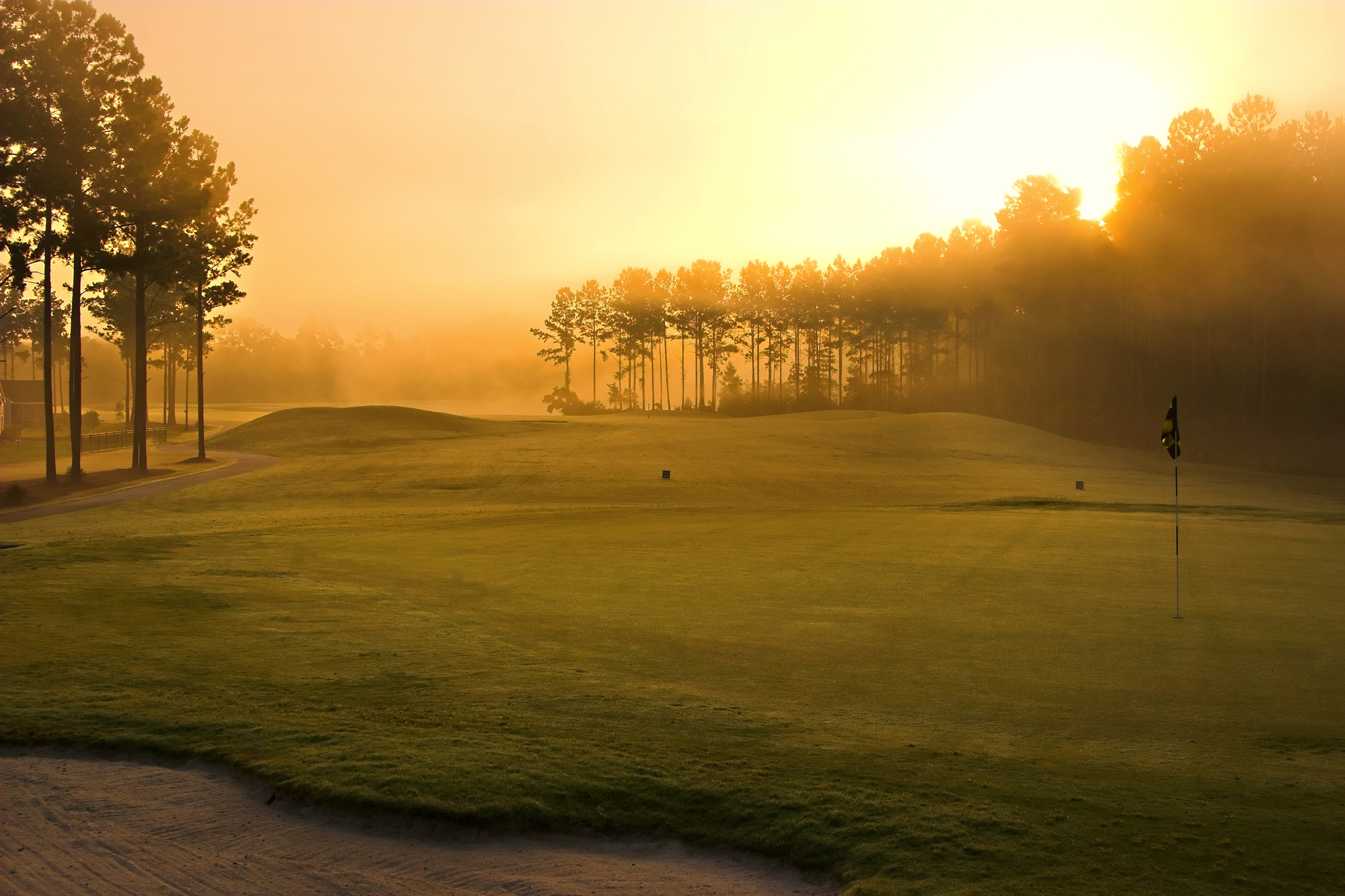 19 Golf Course HD Wallpapers Backgrounds Wallpaper Abyss