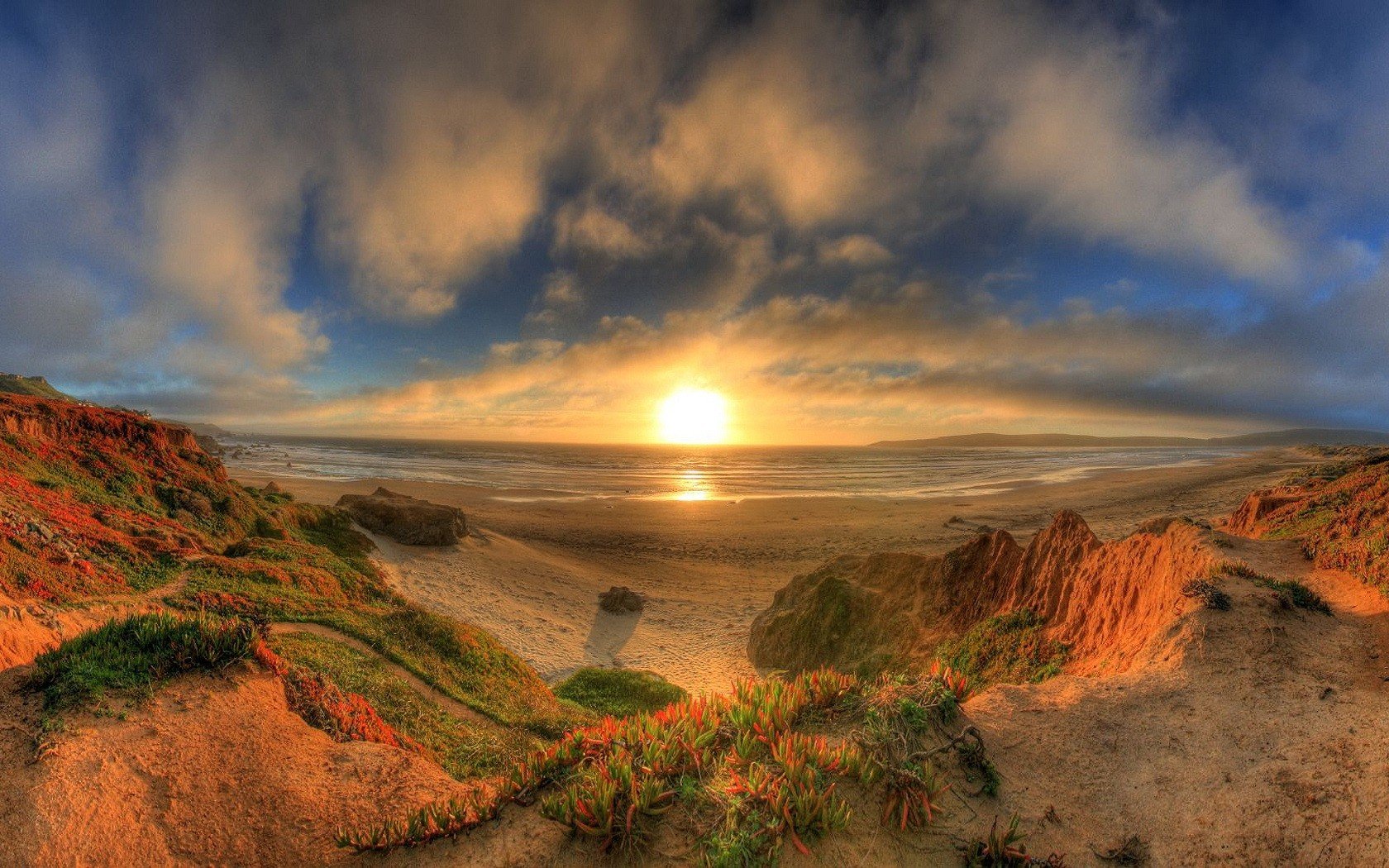 Download Nature Sunrise Wallpaper