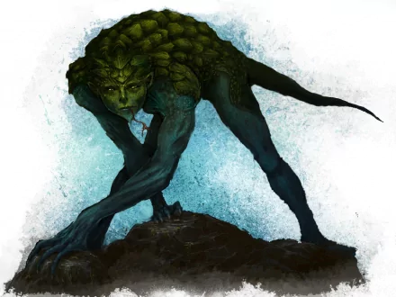 fantasy creature Reptilian HD Desktop Wallpaper | Background Image