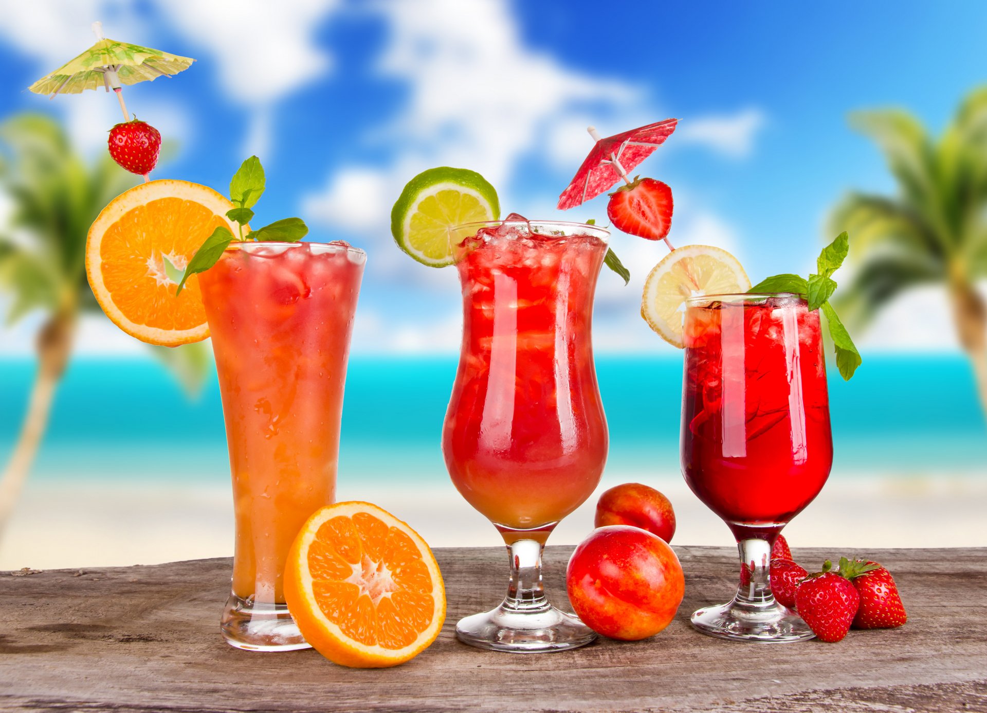 Vibrant Cocktails A Refreshing 4k Ultra Hd Wallpaper 2781