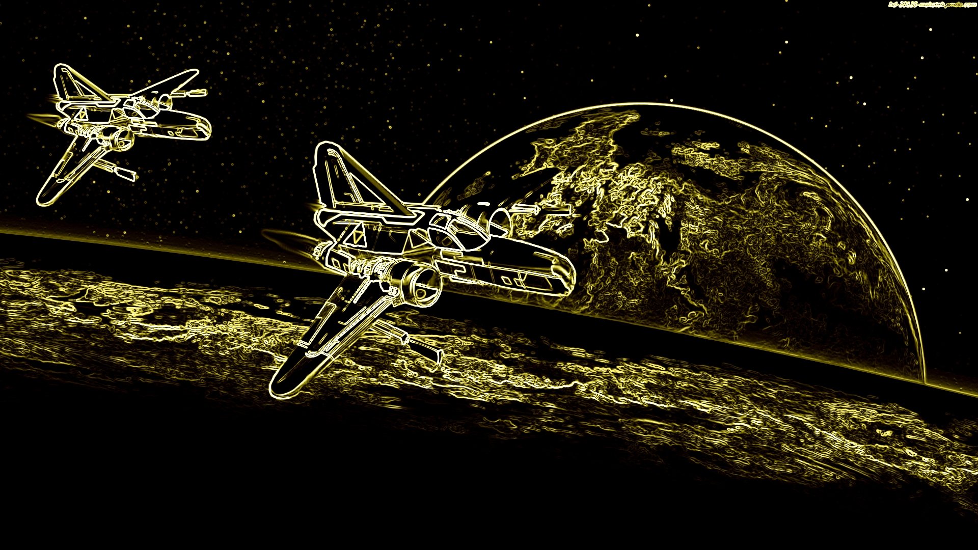 Spaceship by makateh | 1920x1080 | Wallpaper Abyss