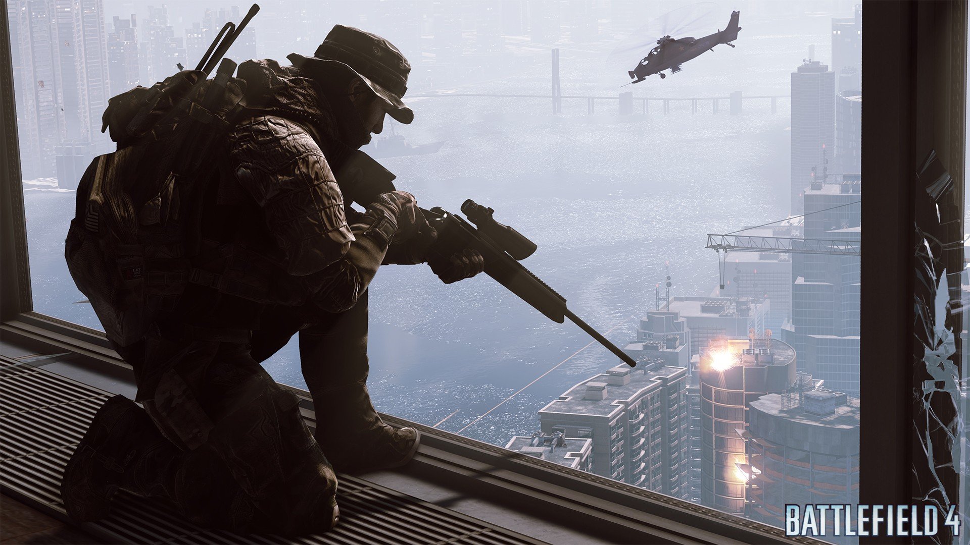 Download Video Game Battlefield 4 HD Wallpaper, image size:1920x1080