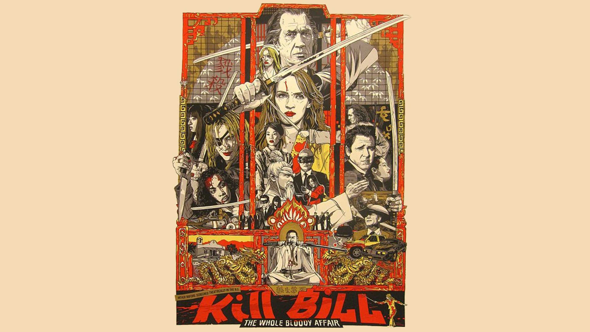 Comics Kill Bill: The Whole Bloody Affair HD Wallpaper | Background Image