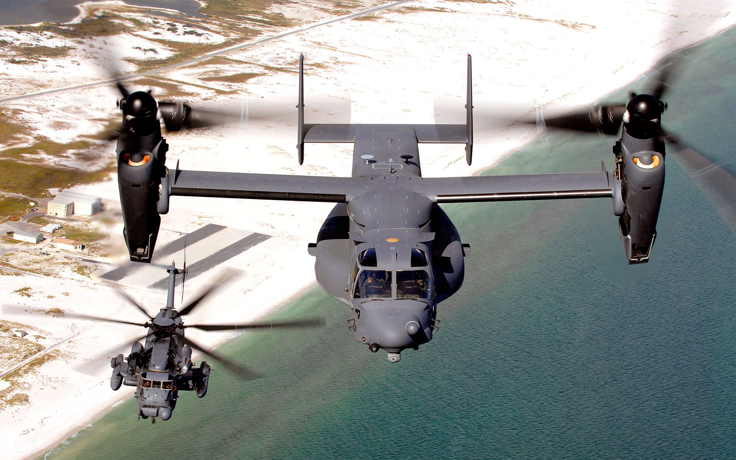 Military Bell Boeing V-22 Osprey HD Wallpaper | Background Image