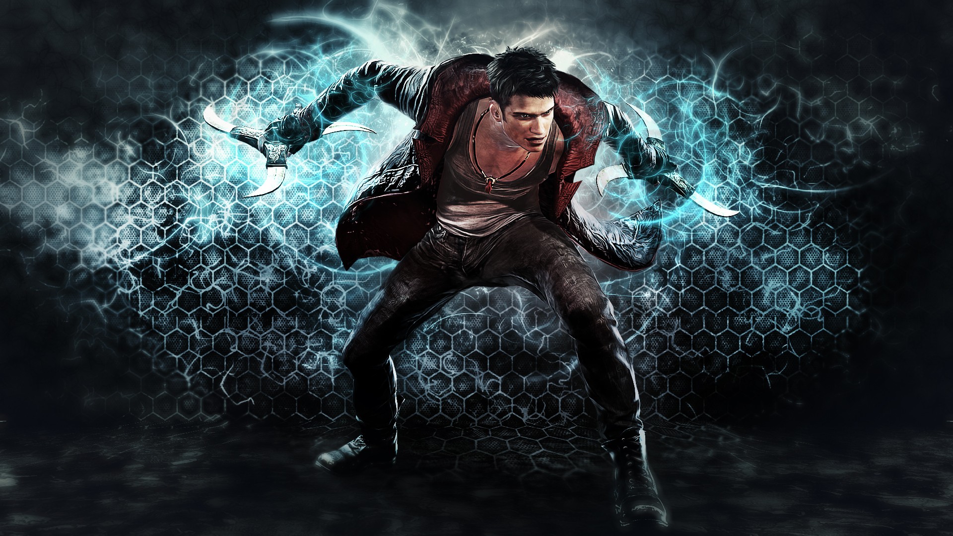 Video Game DmC: Devil May Cry HD Wallpaper by SyanArt