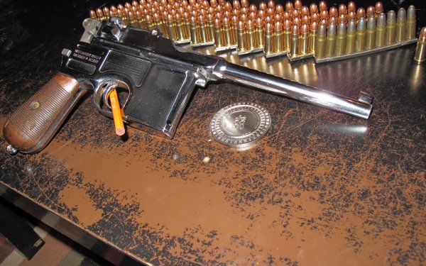 Man Made Mauser Pistol HD Wallpaper | Background Image