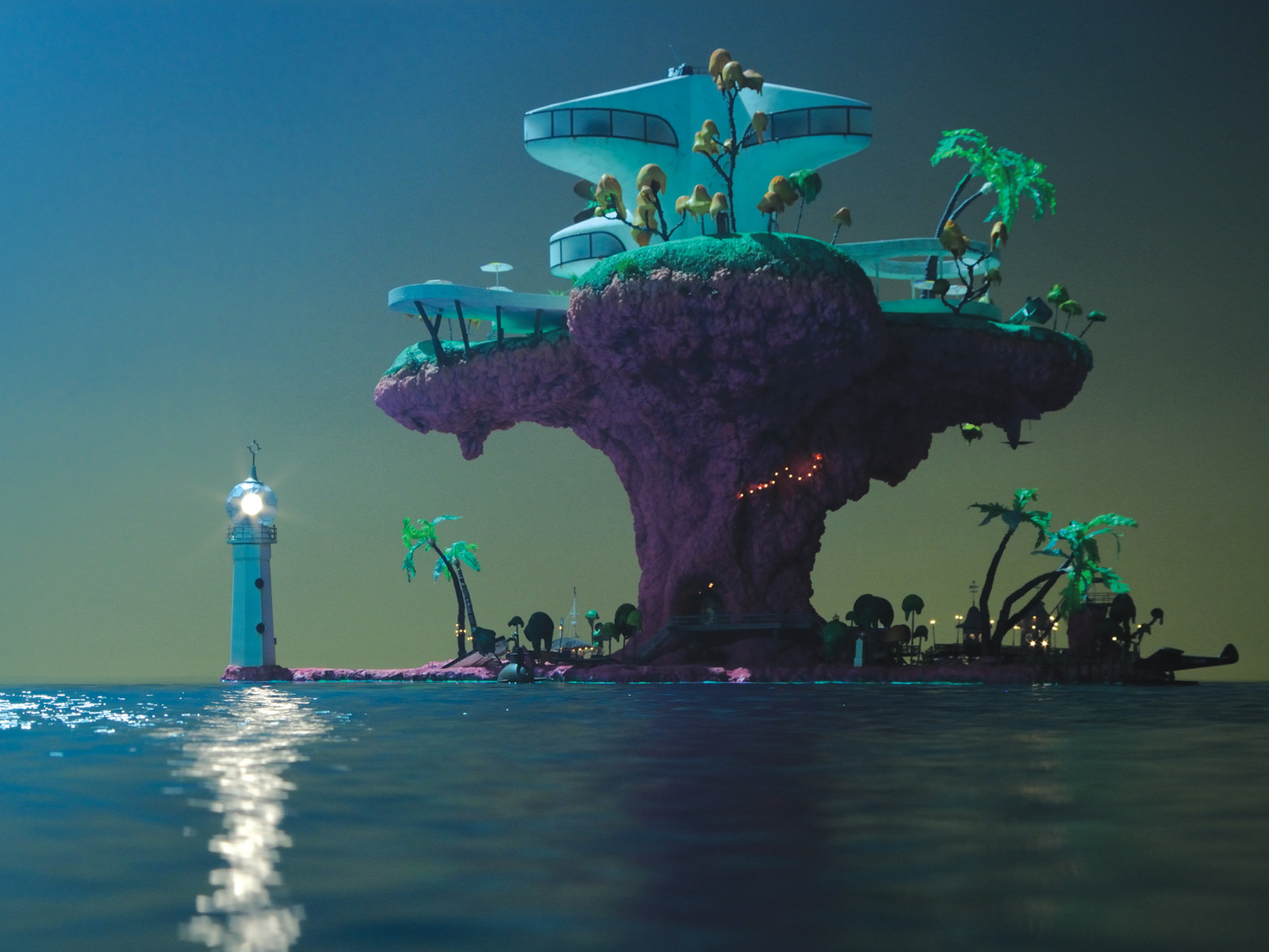 Gorillaz Wallpapers Plastic Beach