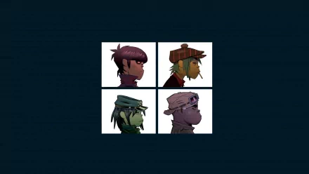 music Gorillaz HD Desktop Wallpaper | Background Image