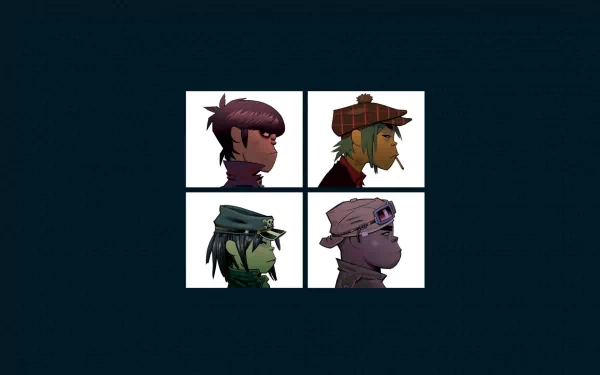 music Gorillaz HD Desktop Wallpaper | Background Image