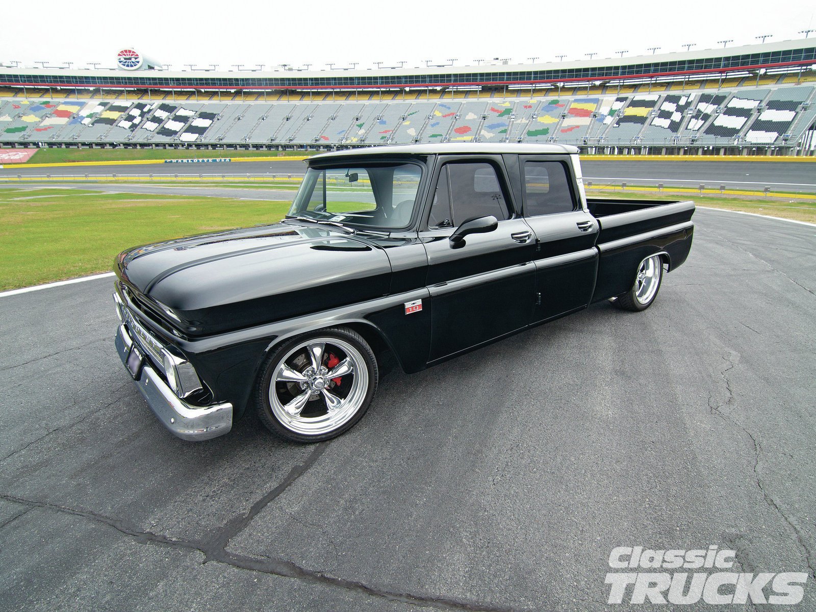 Download Vehicle 1966 Chevrolet C10 Wallpaper