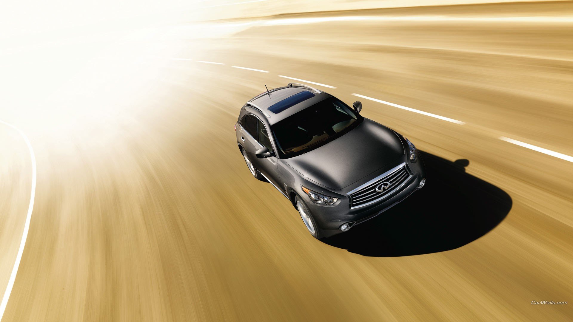 Download Vehicle Infiniti QX70 HD Wallpaper