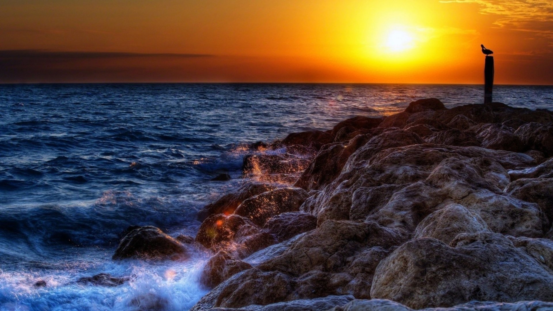 Ocean HD Wallpaper | Background Image | 2560x1440