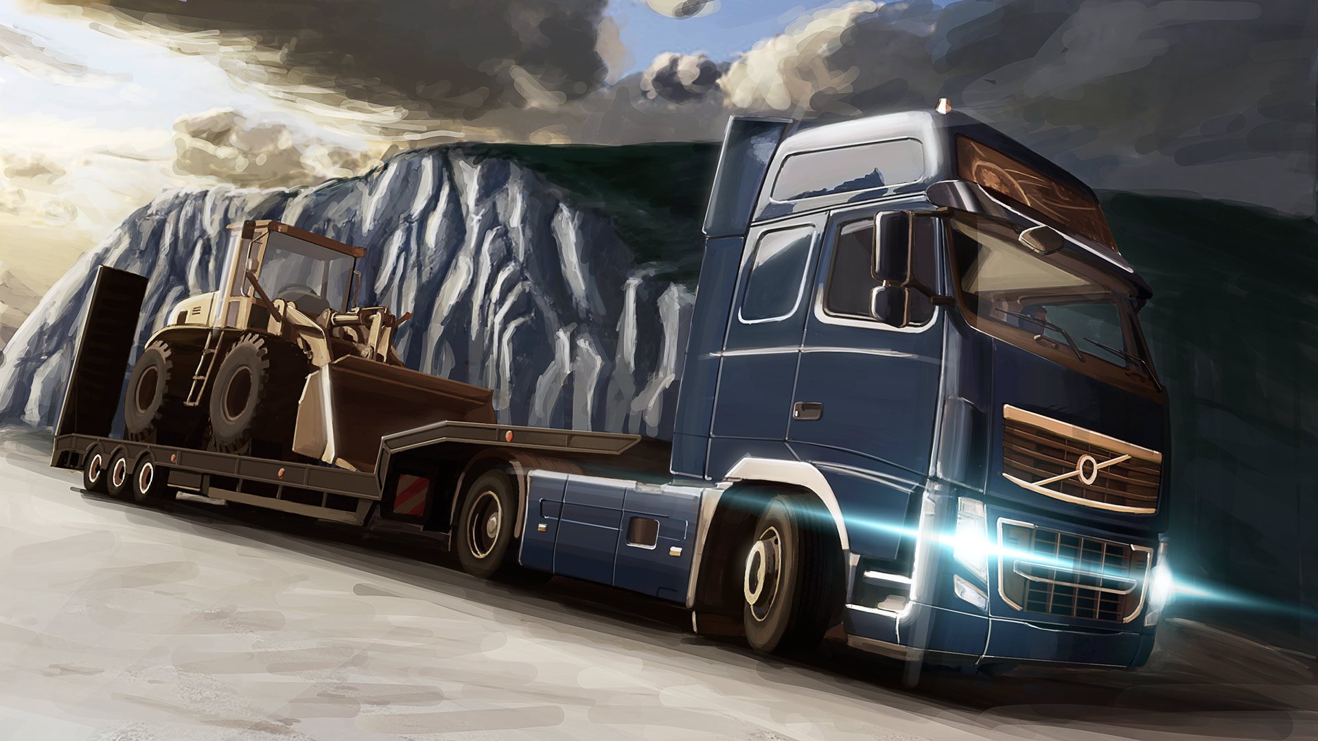  Euro  Truck  Simulator  2  HD Wallpaper  Background Image 