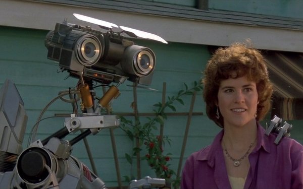 Movie Short Circuit 2 Stephanie Speck Ally Sheedy Number 5 Johnny 5 Short Circuit HD Wallpaper | Background Image