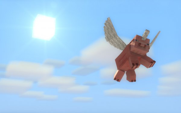 Videojuego Minecraft Mojang Cerdo Fondo de pantalla HD | Fondo de Escritorio
