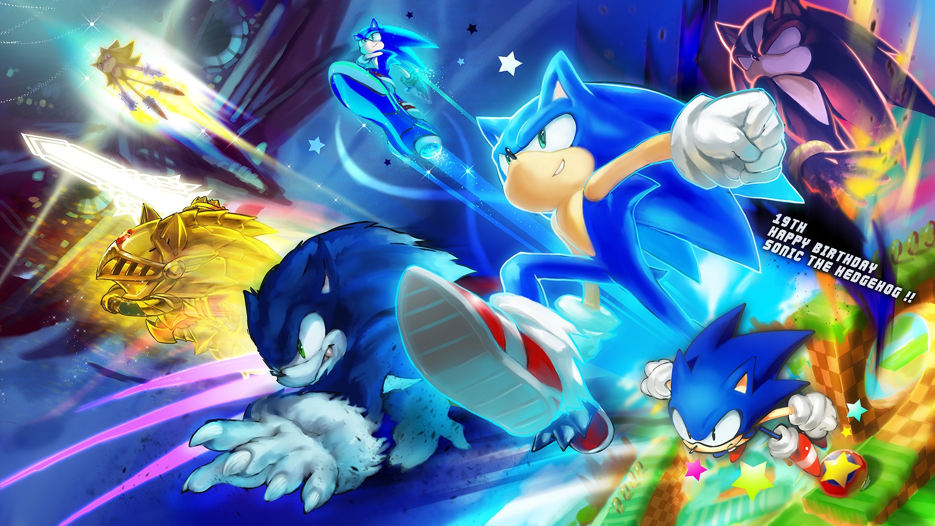 250 Sonic the Hedgehog HD Wallpapers | Background Images - Wallpaper Abyss