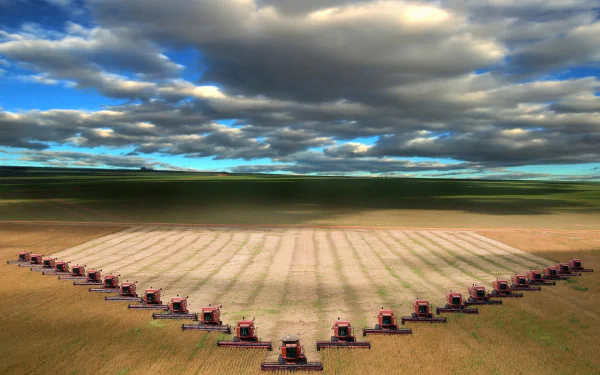 vehicle harvester HD Desktop Wallpaper | Background Image