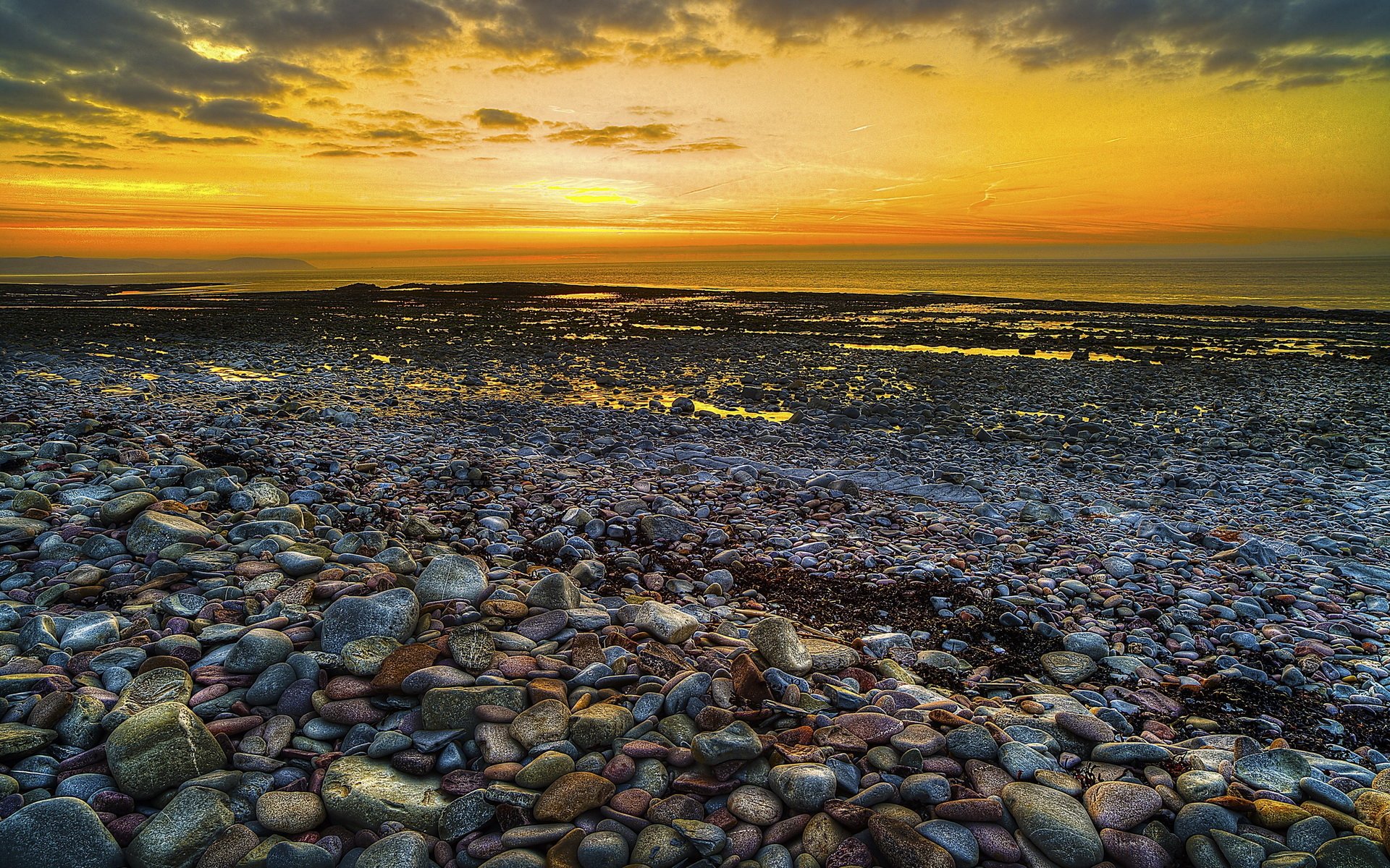 Download Nature Sunset HD Wallpaper | 1920x1200 | Wallpaper Abyss