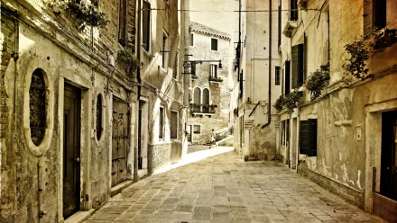 man made alley HD Desktop Wallpaper | Background Image
