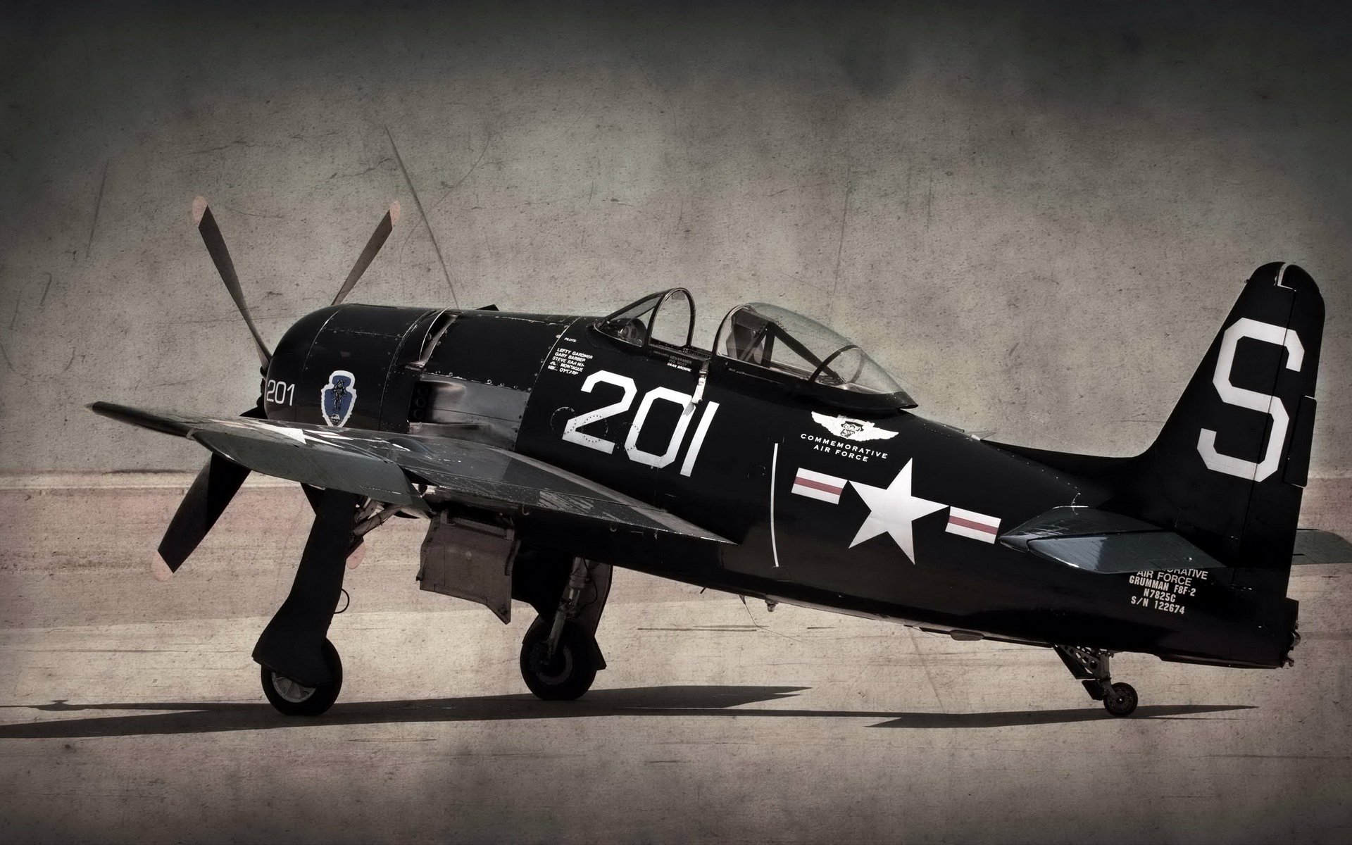 Download Military Grumman F8F Bearcat HD Wallpaper