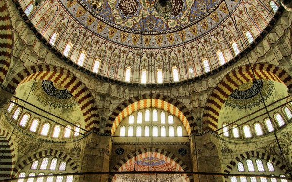 religious selimiye mosque HD Desktop Wallpaper | Background Image