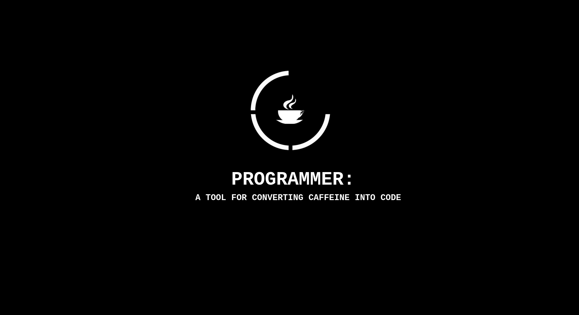 Programmer by dovah