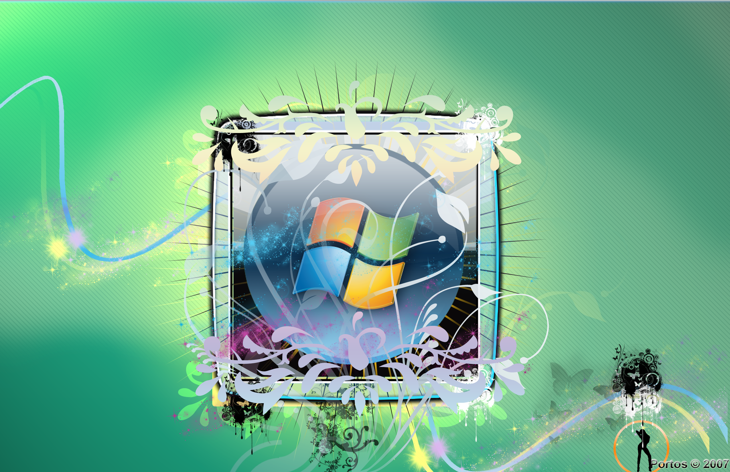 技术 Windows Vista 高清壁纸 | 桌面背景
