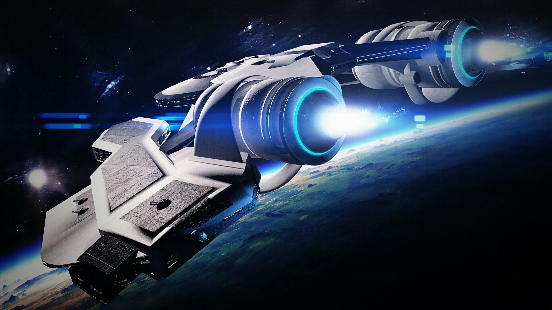 Spaceship HD Wallpaper | Background Image | 1920x1080 | ID:429869