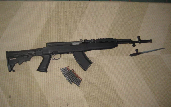 man made SKS rifle HD Desktop Wallpaper | Background Image