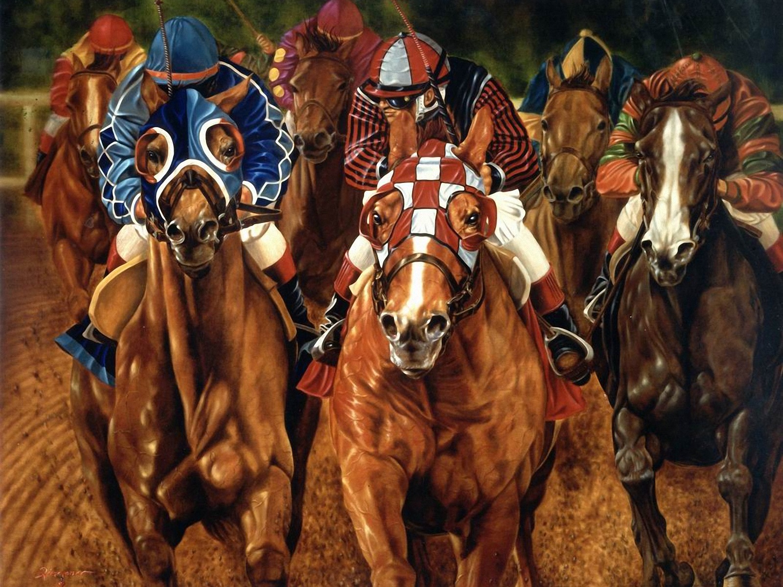 72+] Horse Racing Wallpaper - WallpaperSafari