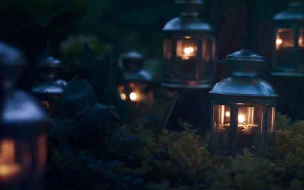 man made lantern HD Desktop Wallpaper | Background Image