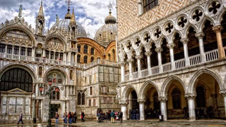 man made doge's palace HD Desktop Wallpaper | Background Image