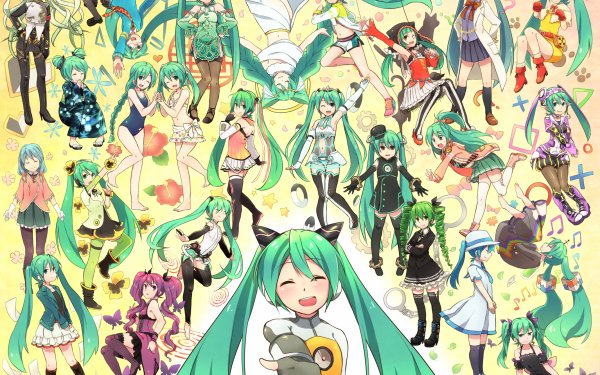 Anime Vocaloid Hatsune Miku Project Diva HD Wallpaper | Background Image