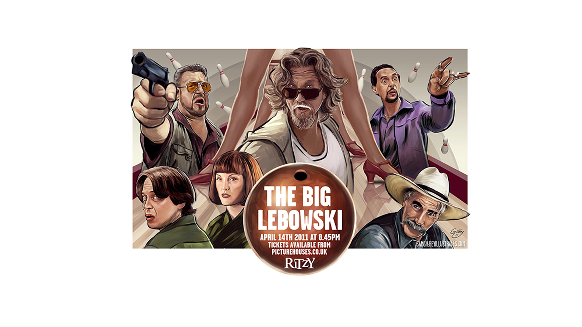 The Big Lebowski Full HD Wallpaper and Background Image