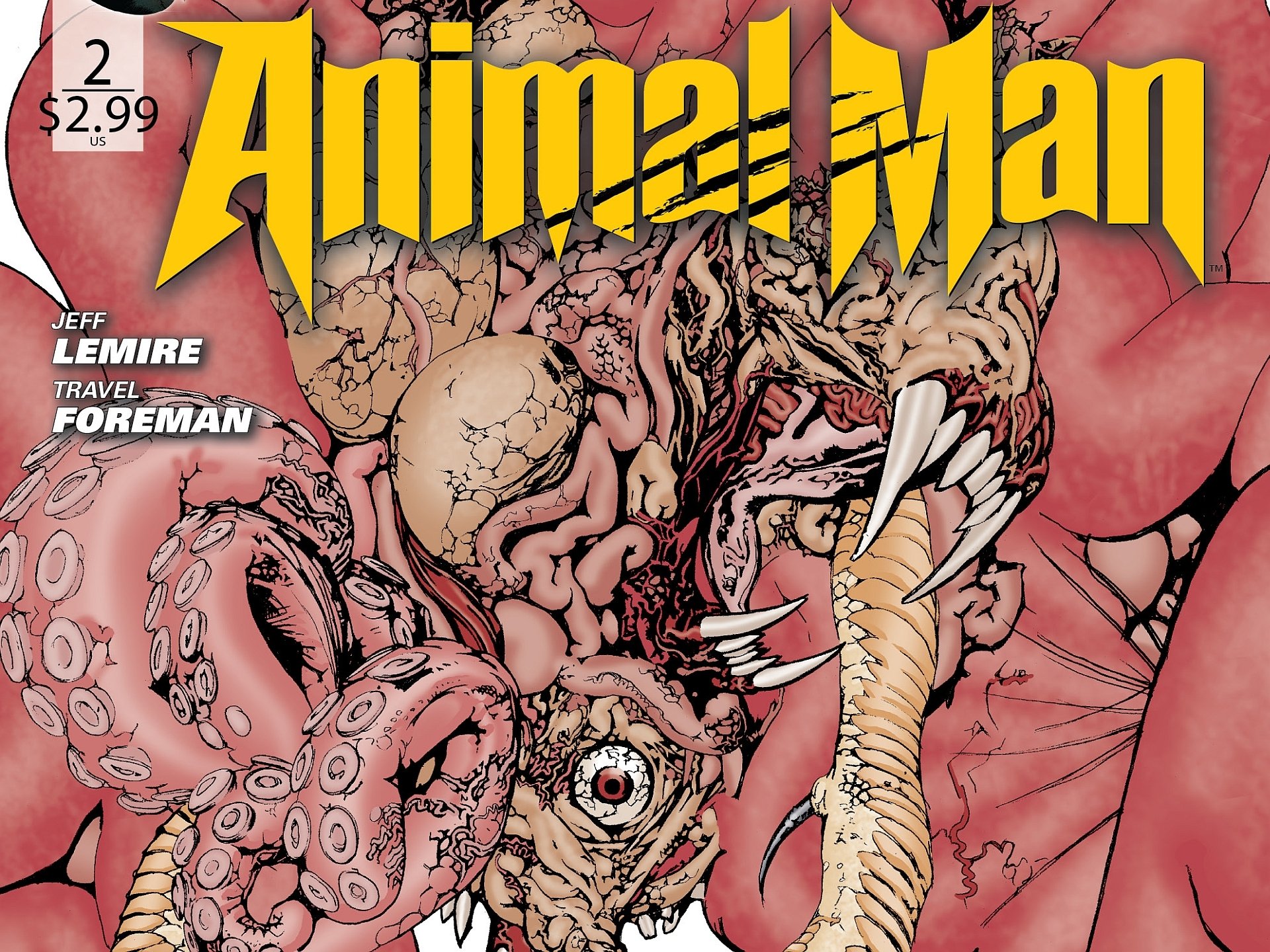 Download Comic Animal Man HD Wallpaper