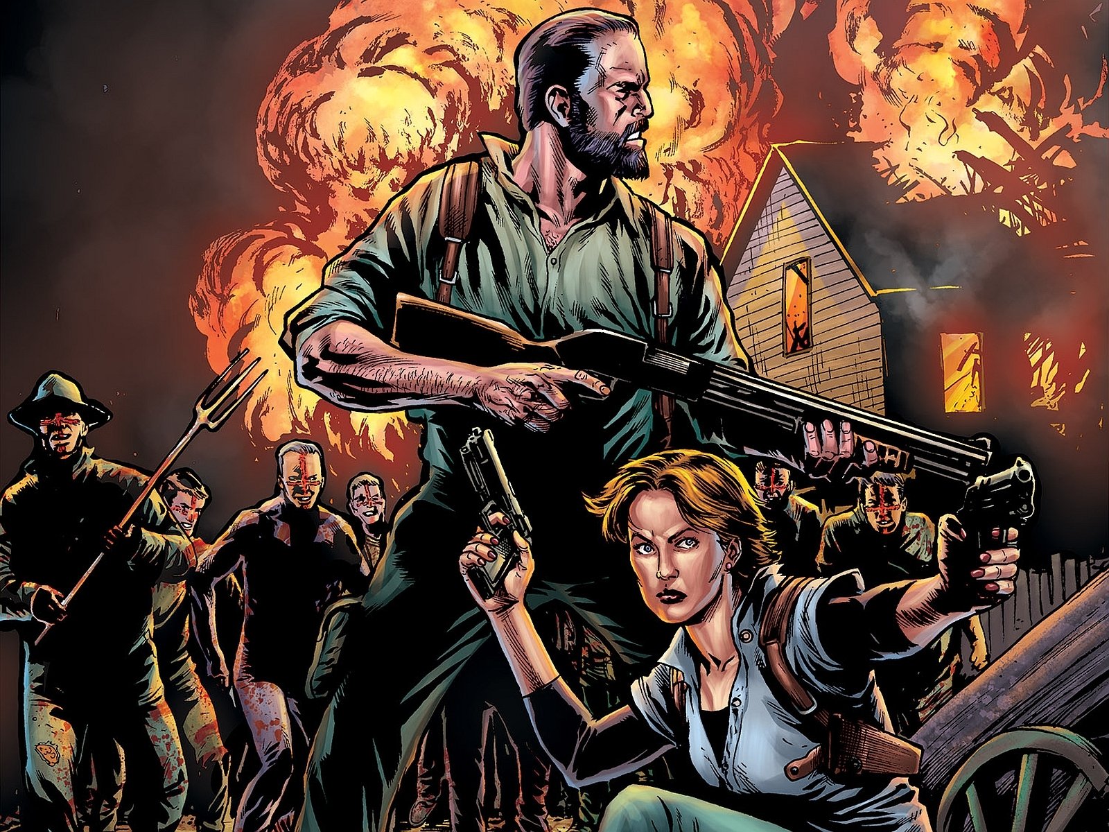 Download Crossed (Comics) Comic Crossed: Badlands Wallpaper