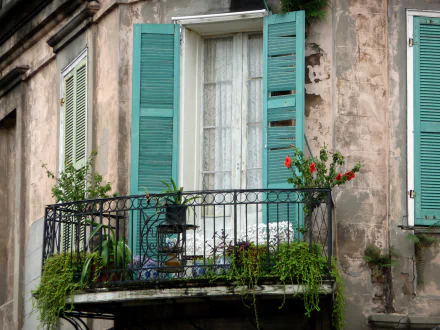 man made balcony HD Desktop Wallpaper | Background Image
