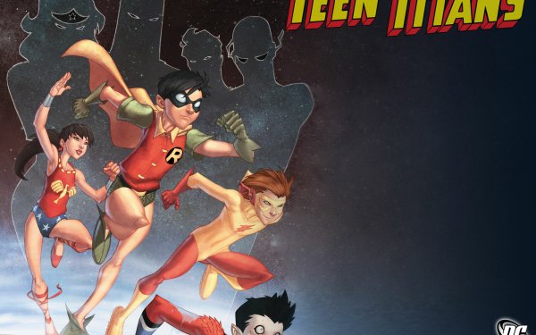 Comics Teen Titans Wonder Woman Robin Kid Flash Dick Grayson Donna Troy Wally West Aqualad Garth DC Comics Wonder Girl HD Wallpaper | Background Image