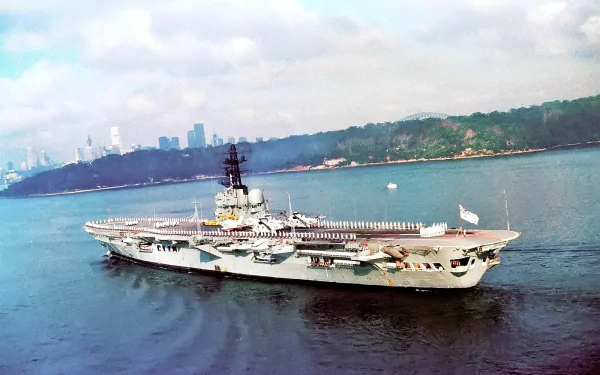 warship aircraft carrier military HMAS Melbourne (R21) HD Desktop Wallpaper | Background Image
