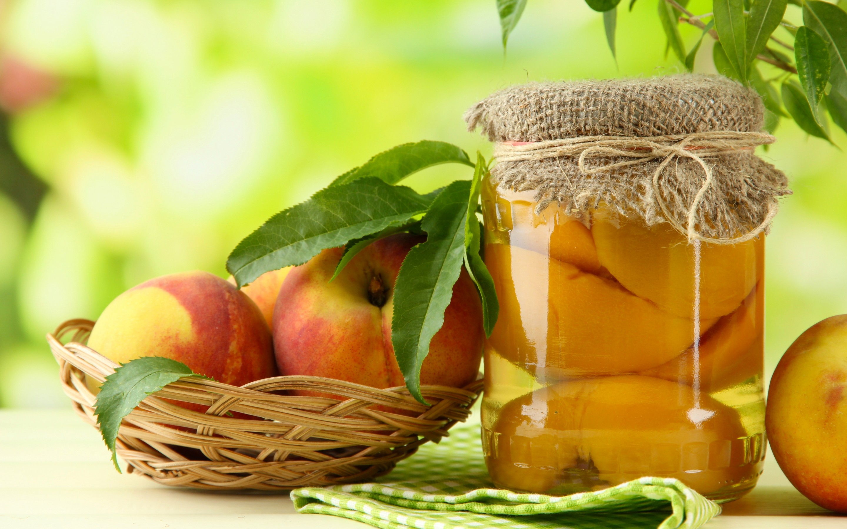 Food Peach HD Wallpaper | Background Image