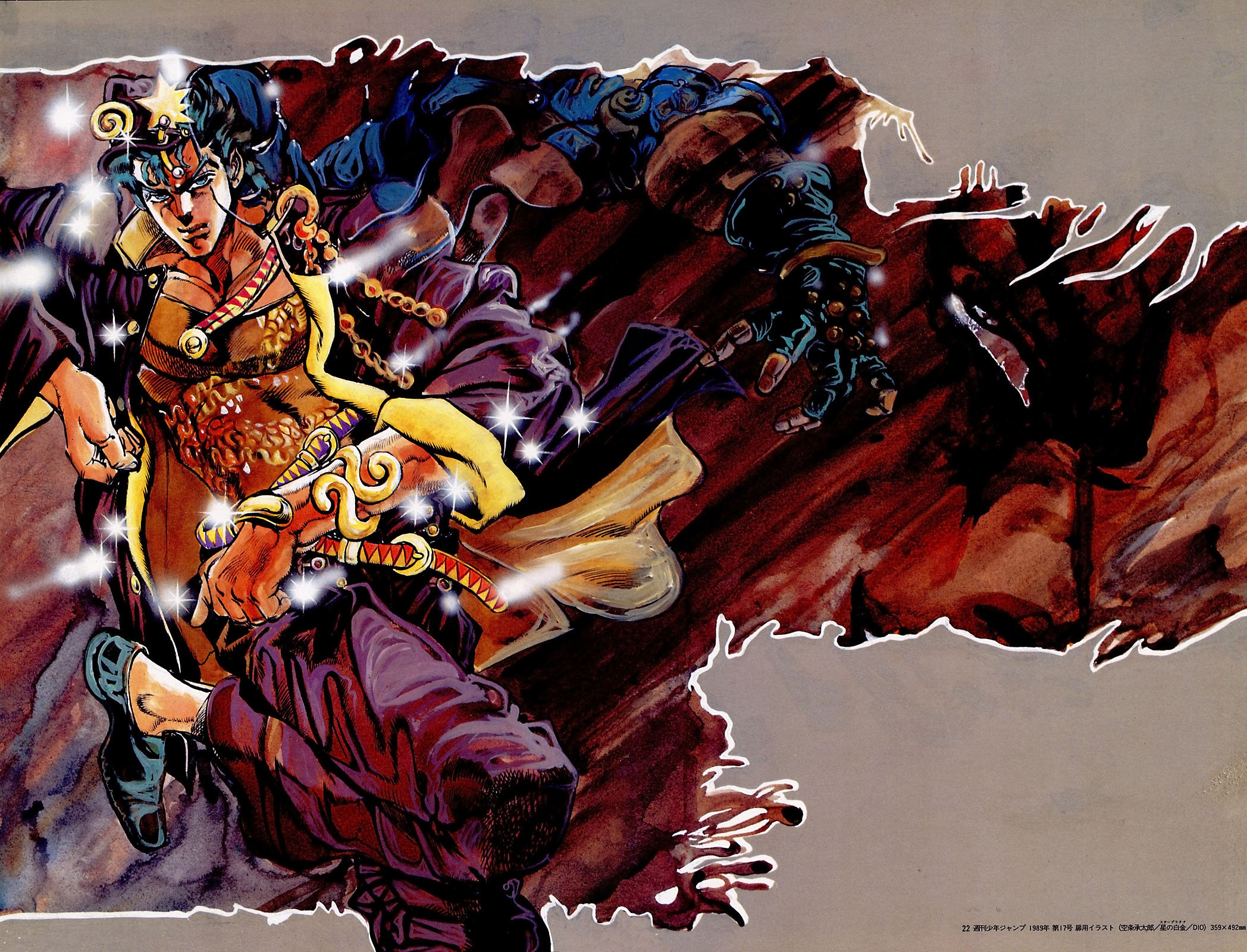 Anime Jojo's Bizarre Adventure HD Wallpaper by Hirohiko Araki