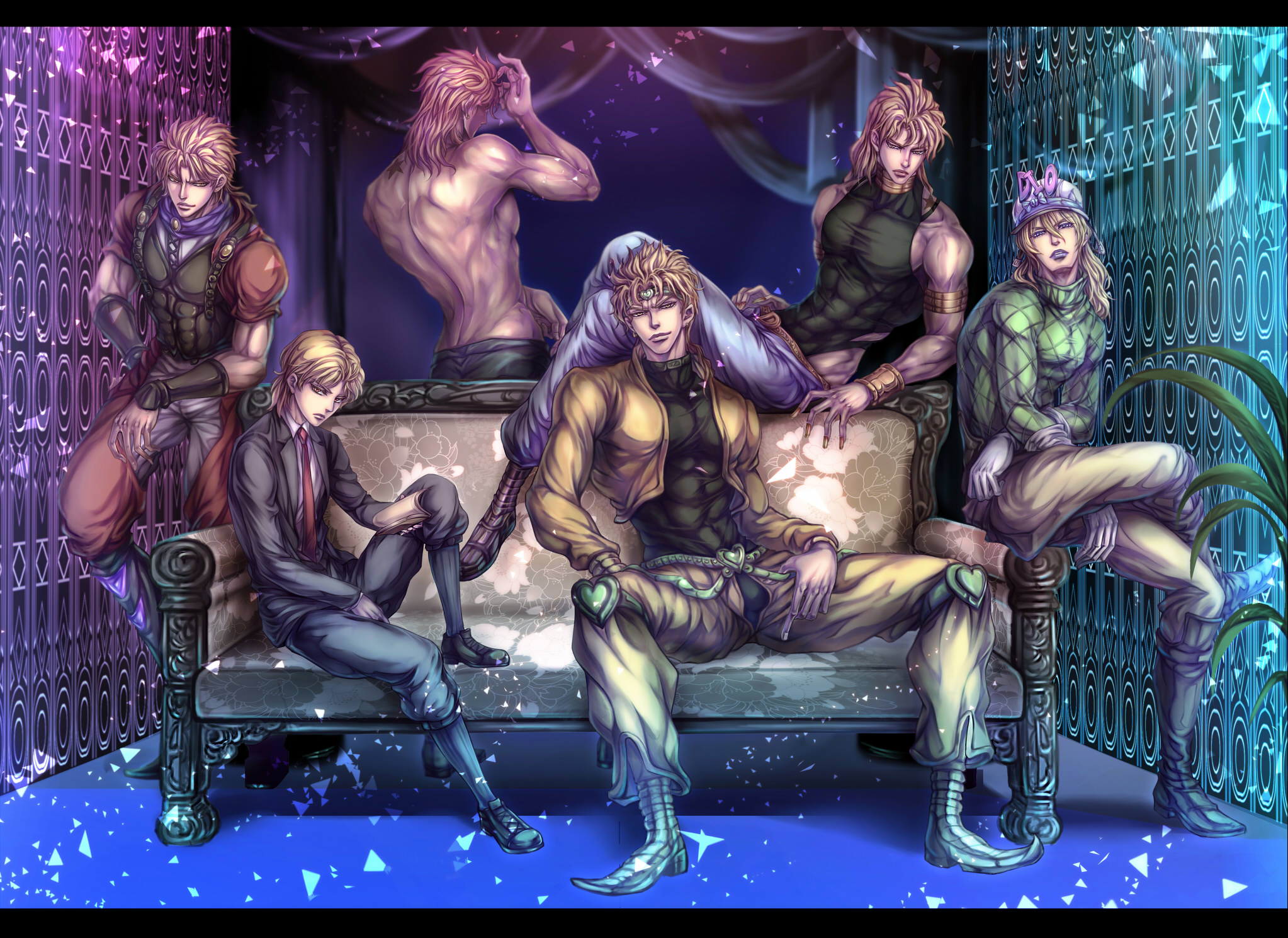 Anime Jojo's Bizarre Adventure HD Wallpaper