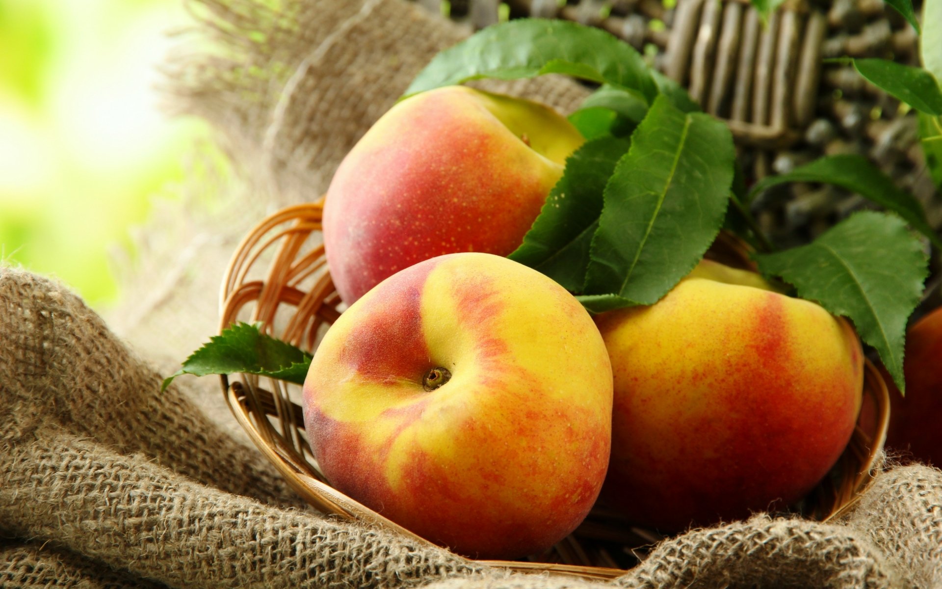 Download Food Peach HD Wallpaper