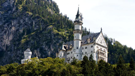 man made Neuschwanstein Castle HD Desktop Wallpaper | Background Image
