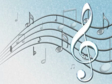 music musical notes HD Desktop Wallpaper | Background Image