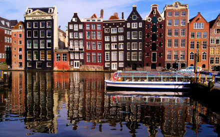man made Amsterdam HD Desktop Wallpaper | Background Image
