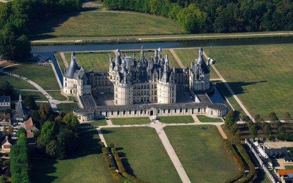 Man Made Château de Chambord Castles France HD Wallpaper | Background Image
