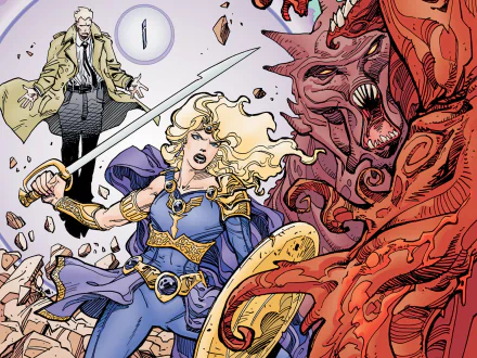 Comic sword of sorcery HD Desktop Wallpaper | Background Image