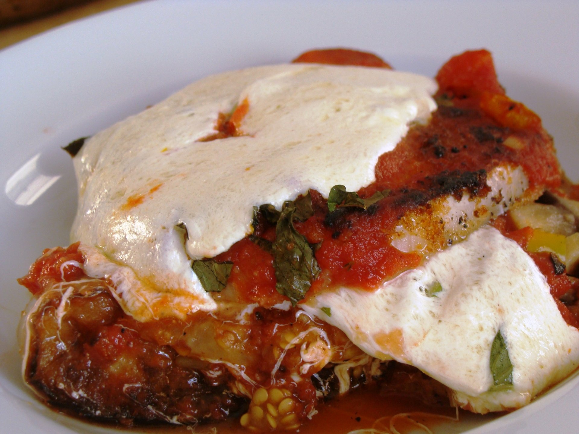 Download Eggplant Food Meal HD Wallpaper